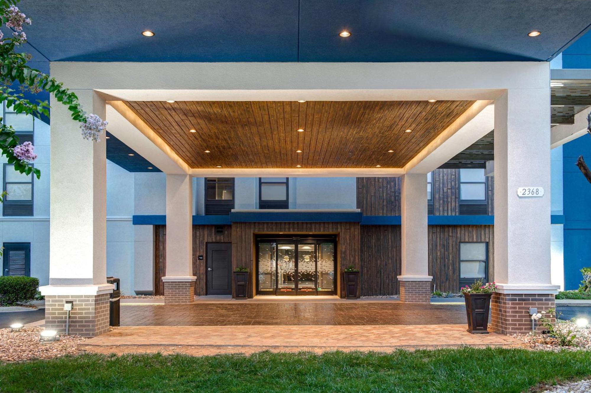Hampton Inn Charlotte Monroe Exterior foto