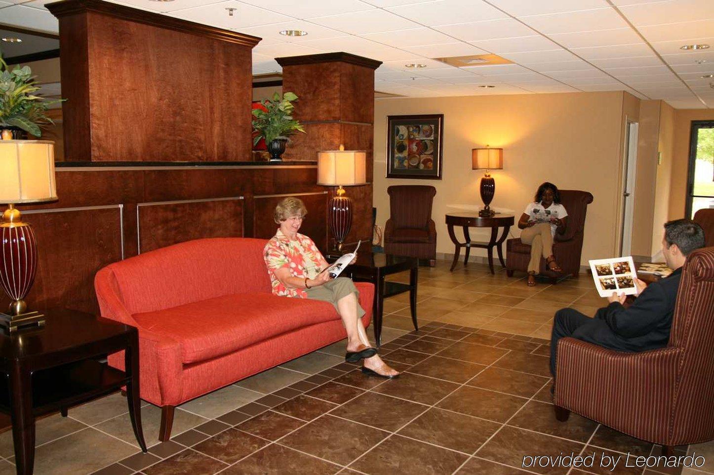 Hampton Inn Charlotte Monroe Interior foto